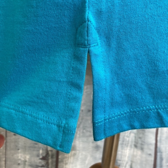 LANDS' END  Sheath Dress Small Sleeveless 100% Cotton Preppy Classic Nautical - Picture 13 of 16